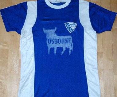 maillot équipe de vfl bochum domicile 1976-1977 pas cher