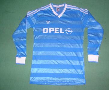 maillot équipe de vfl bochum domicile 1985-1986 pas cher