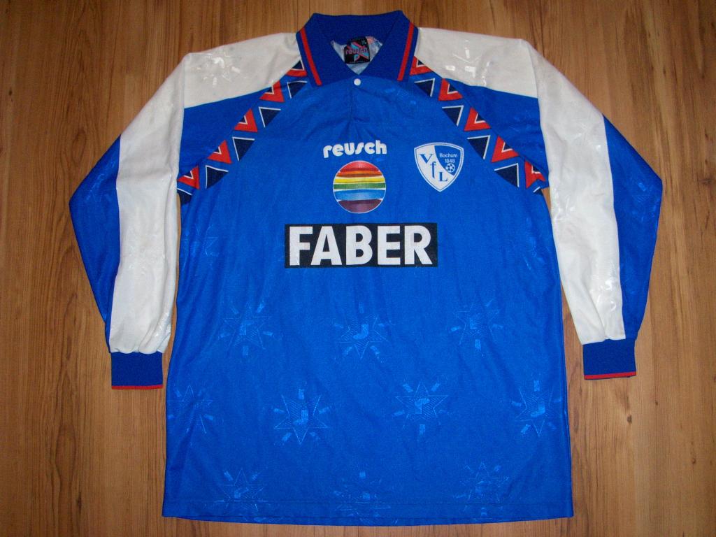 maillot équipe de vfl bochum domicile 1995-1996 rétro