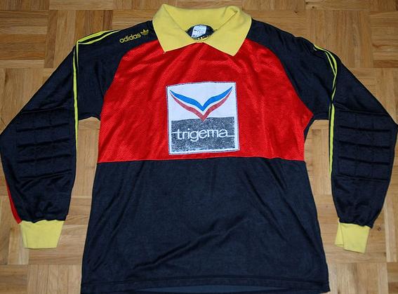 maillot équipe de vfl bochum gardien 1990-1991 rétro