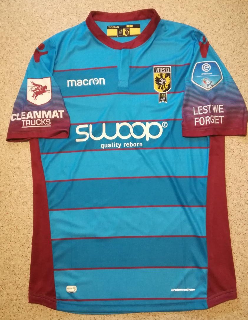 maillot équipe de vitesse arnhem particulier 2017-2018 rétro