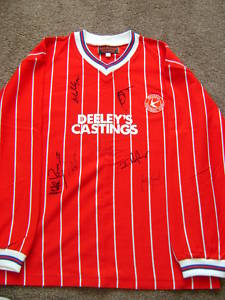 maillot équipe de walsall réplique 1983-1984 rétro