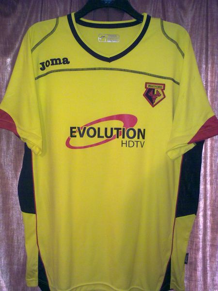 maillot équipe de watford fc domicile 2009-2010 pas cher