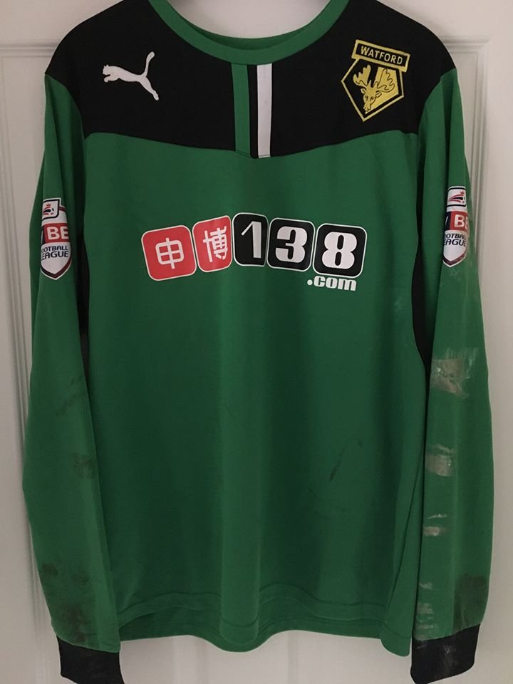 maillot équipe de watford fc gardien 2013-2014 pas cher