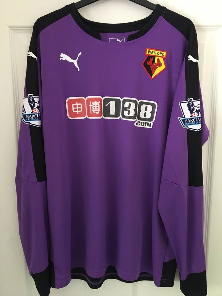 maillot équipe de watford fc gardien 2015-2016 pas cher