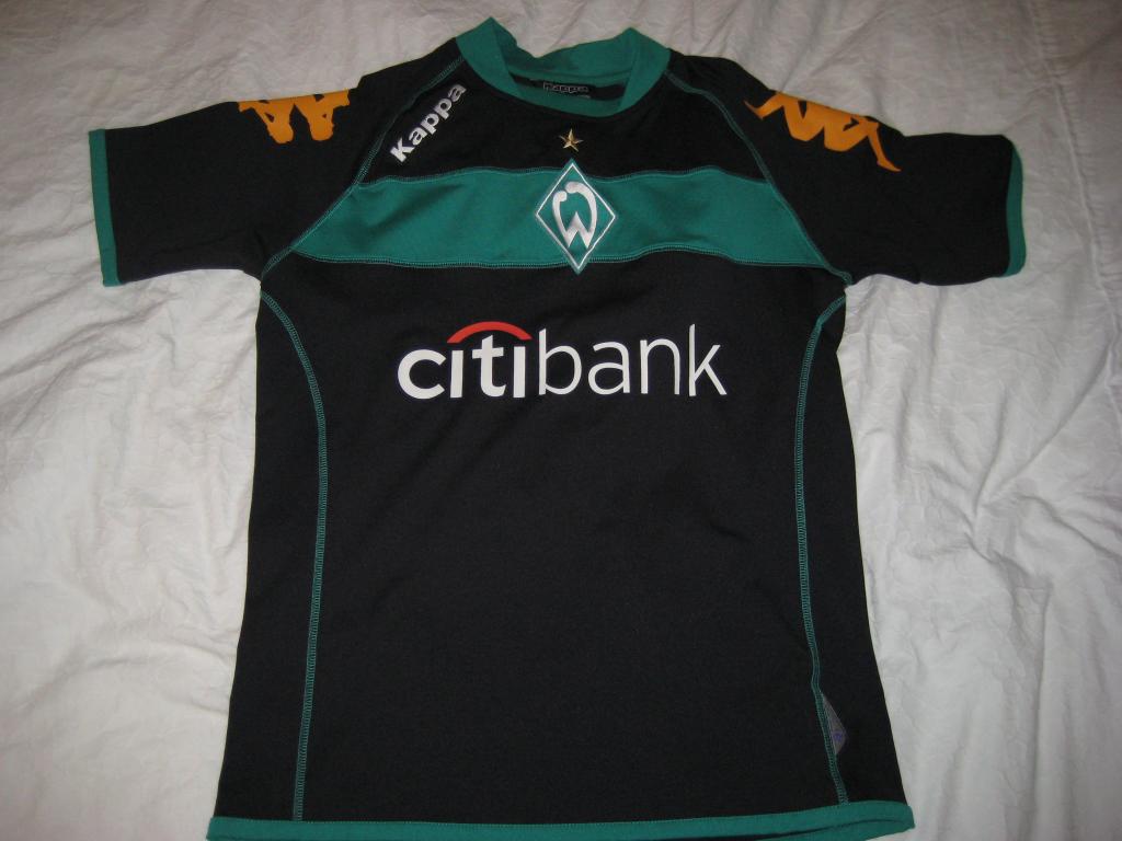 maillot équipe de werder brême third 2008-2009 rétro