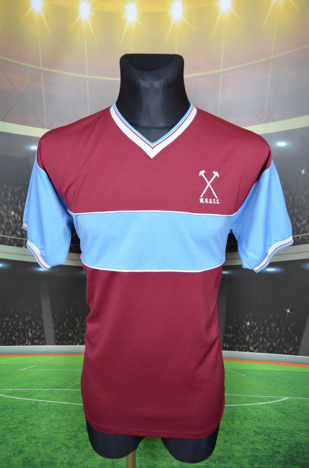 maillot équipe de west ham united réplique 1983 pas cher