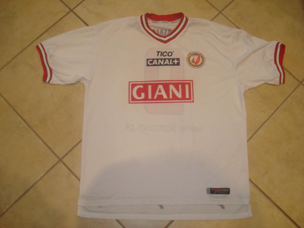 maillot équipe de widzew Łódź exterieur 2003-2004 pas cher