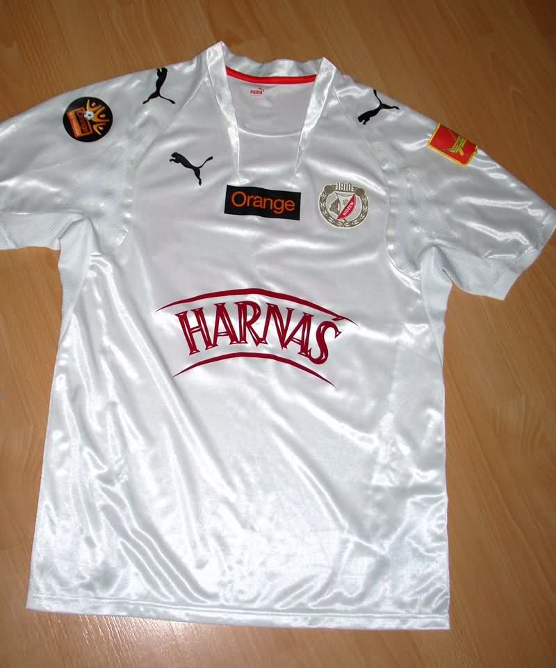 maillot équipe de widzew Łódź exterieur 2007-2008 rétro