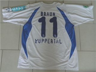 maillot équipe de wuppertaler sv exterieur 2008-2010 pas cher