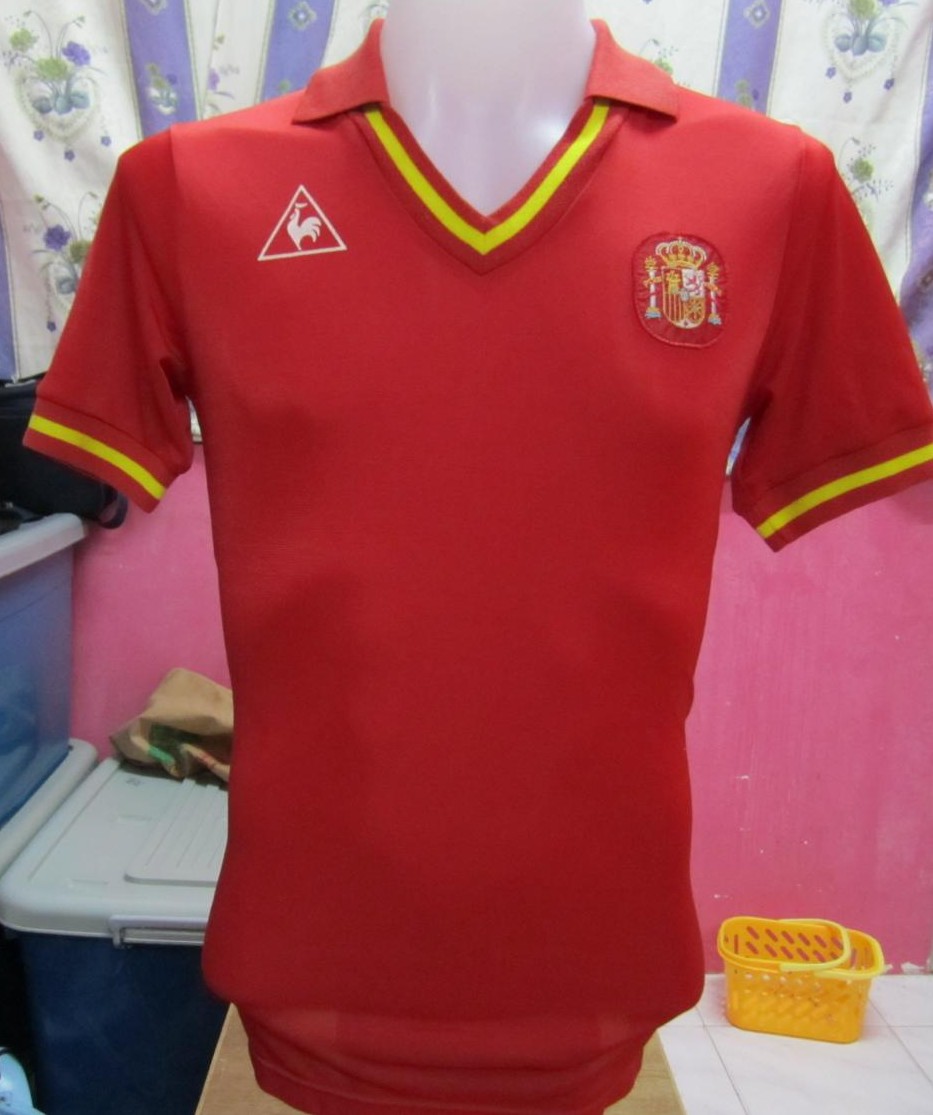 maillot espagne domicile 1988-1989 rétro