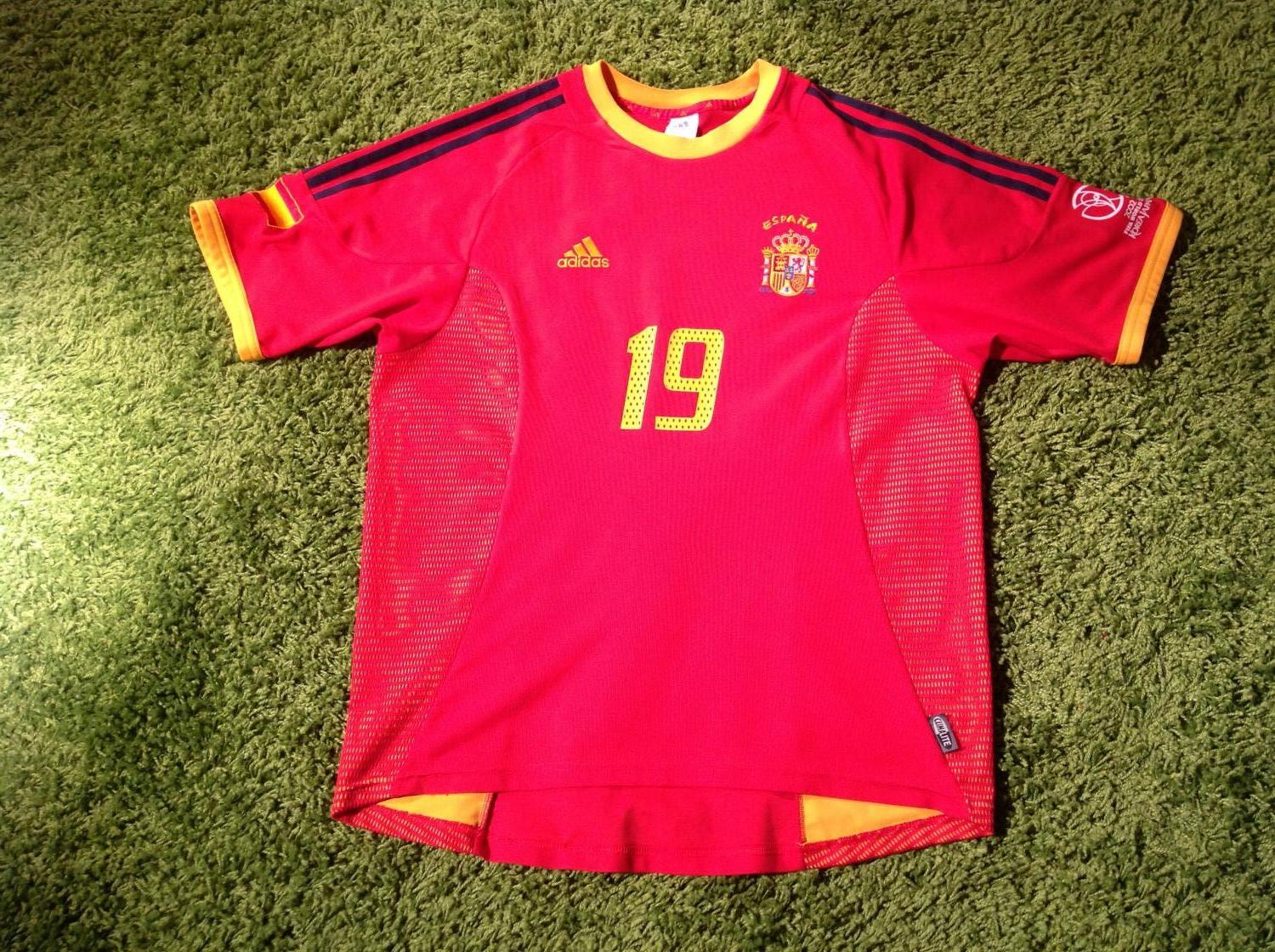 maillot espagne domicile 2002-2004 pas cher