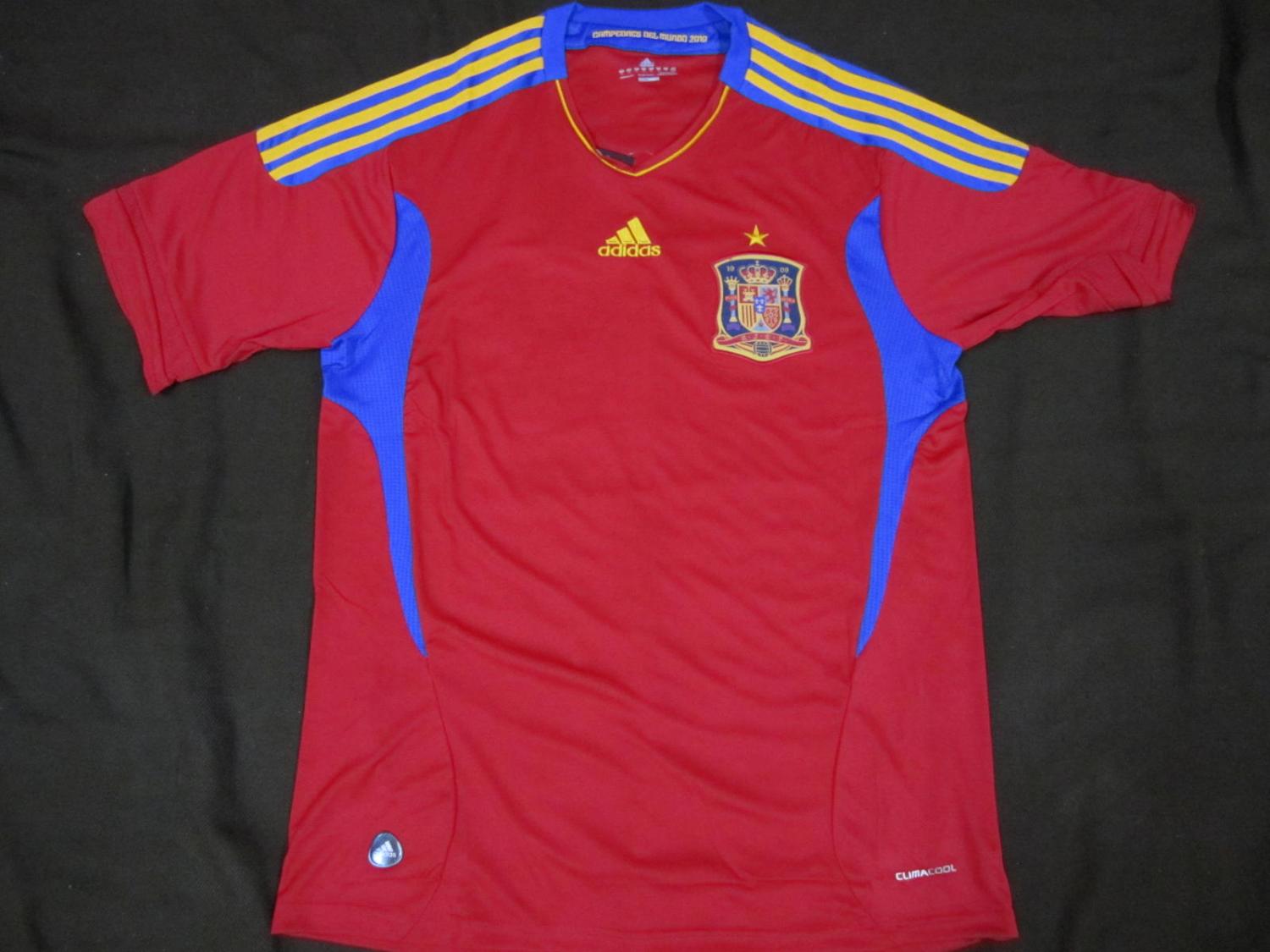 maillot espagne domicile 2011-2012 rétro