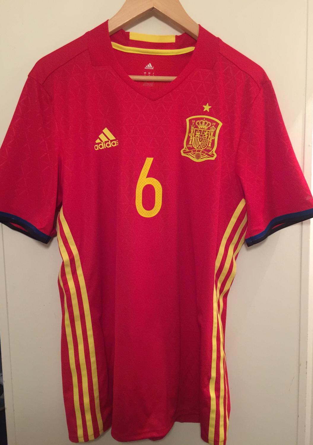 maillot espagne domicile 2015-2016 rétro