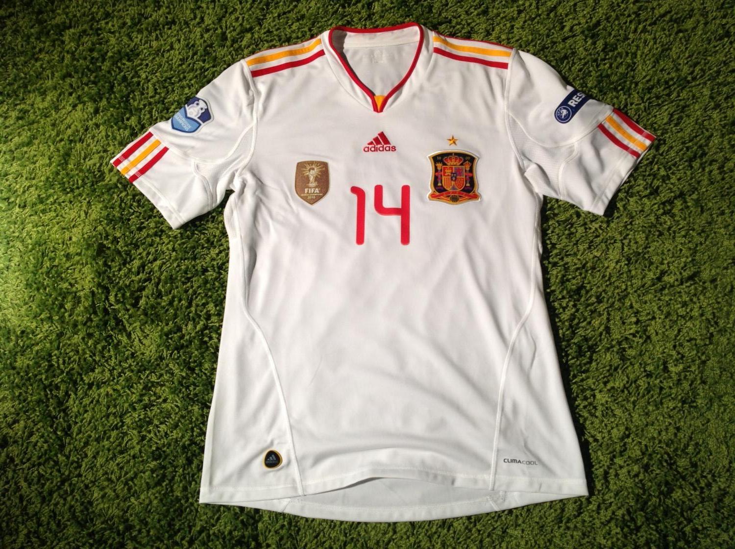 maillot espagne exterieur 2011-2012 pas cher