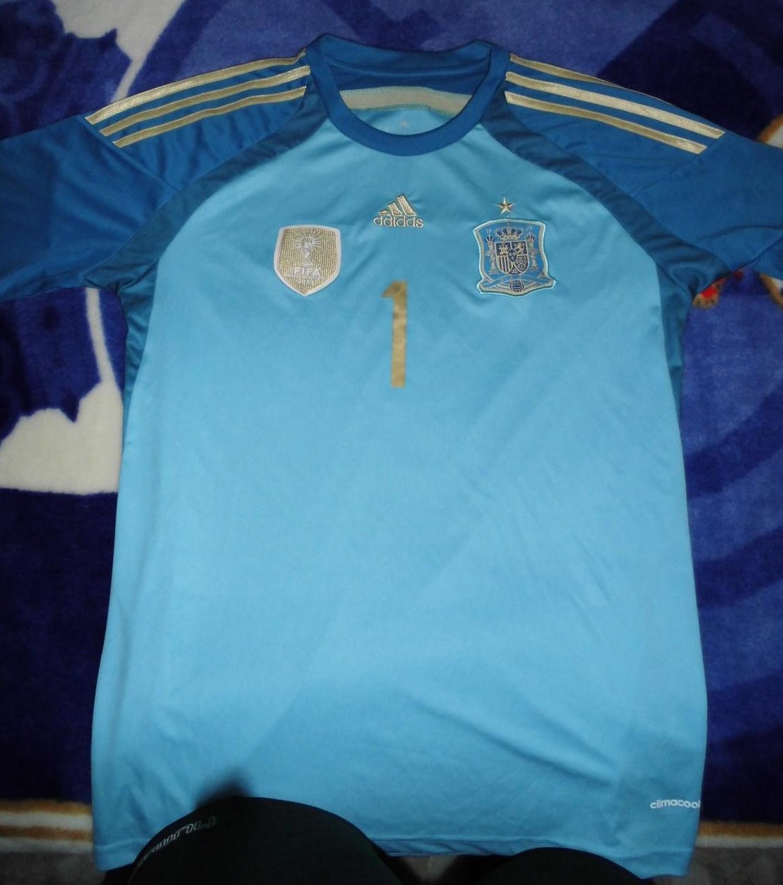 maillot espagne gardien 2013-2014 rétro