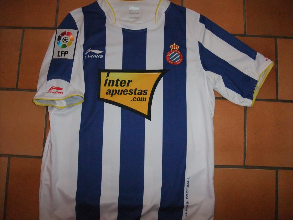 maillot espanyol barcelone domicile 2010-2011 rétro