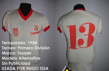 maillot estudiantes de la plata exterieur 1984 pas cher