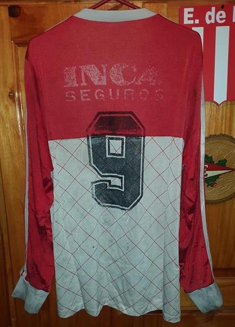 maillot estudiantes de la plata exterieur 1991-1992 pas cher