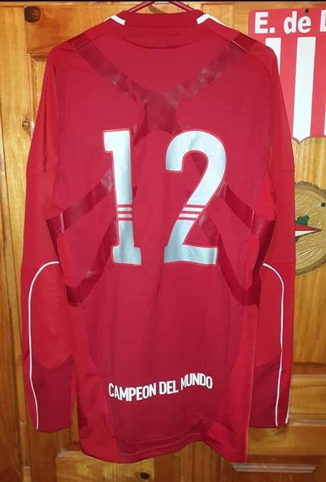 maillot estudiantes de la plata gardien 2012-2013 rétro