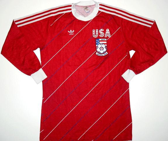 maillot états-unis exterieur 1984-1985 rétro