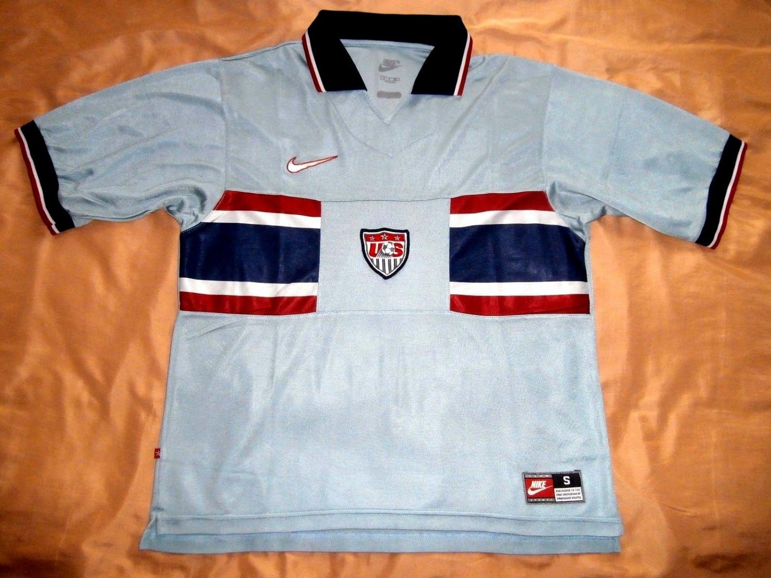 maillot états-unis exterieur 1995-1998 pas cher