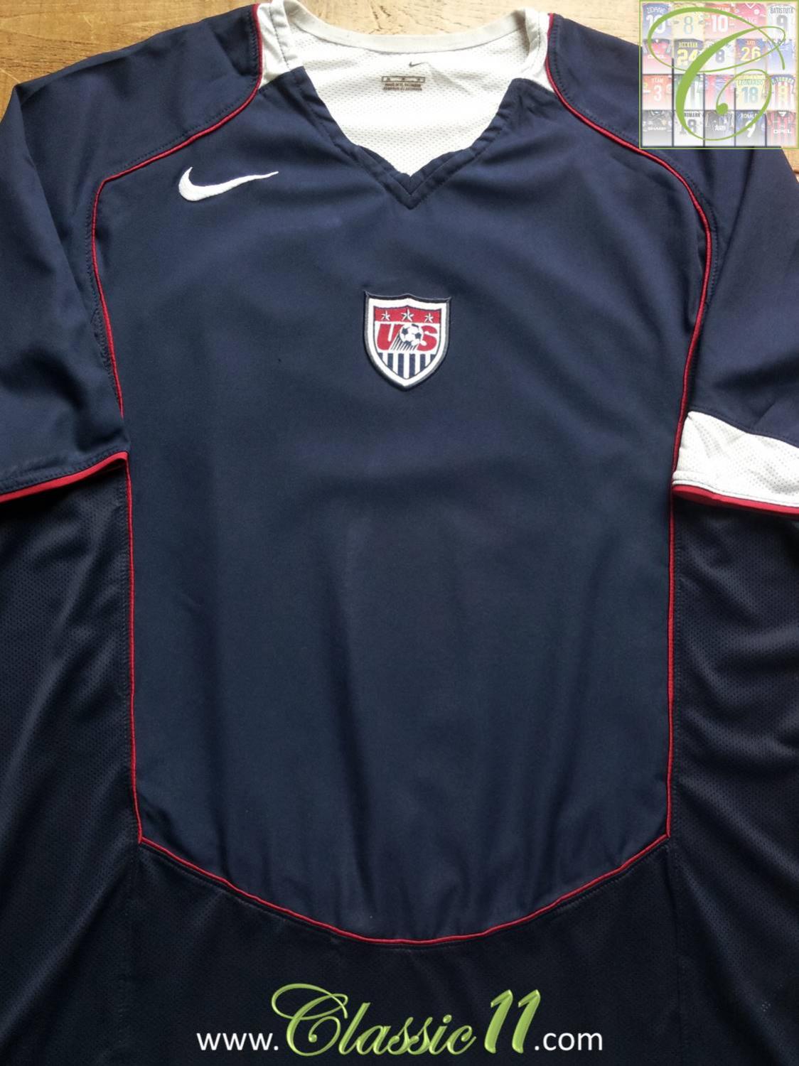 maillot états-unis exterieur 2004-2006 pas cher