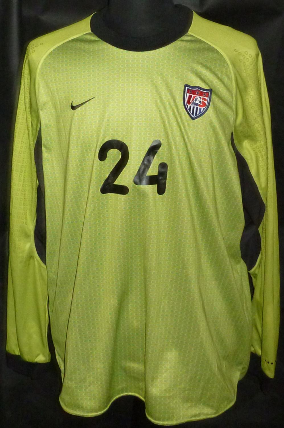 maillot états-unis gardien 2002-2003 rétro