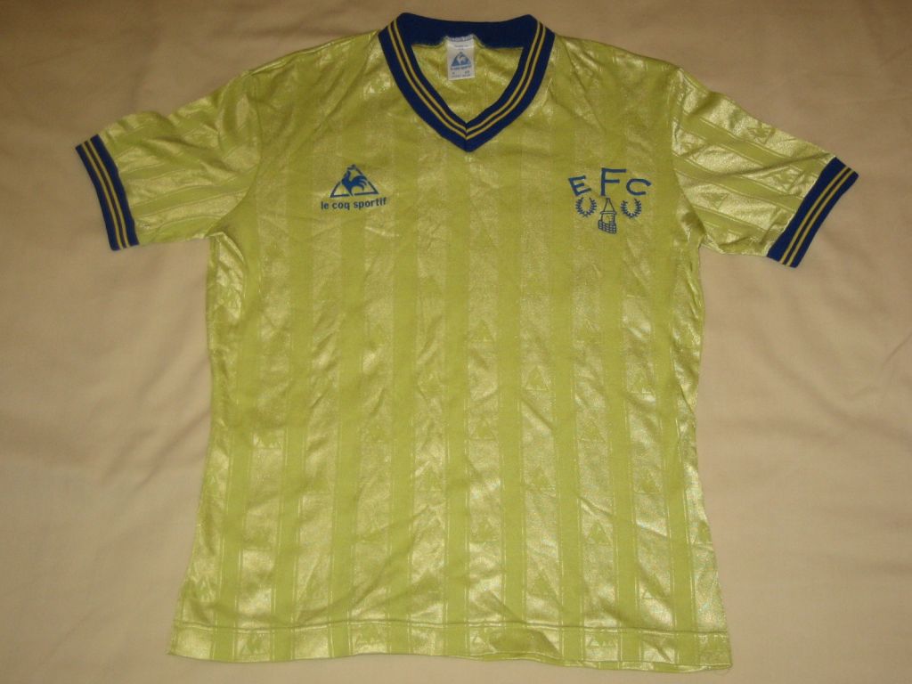 maillot everton fc exterieur 1985-1986 pas cher