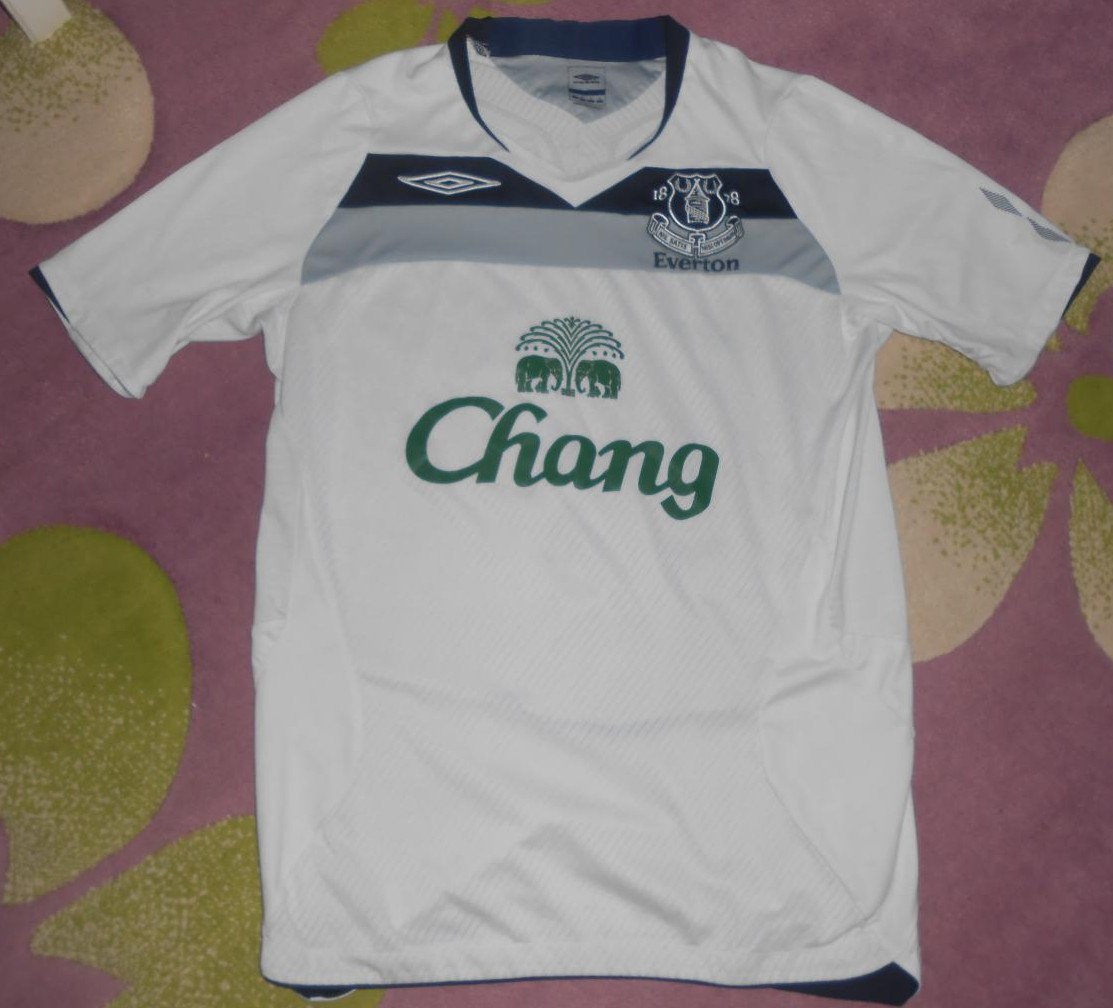 maillot everton fc exterieur 2008-2009 pas cher