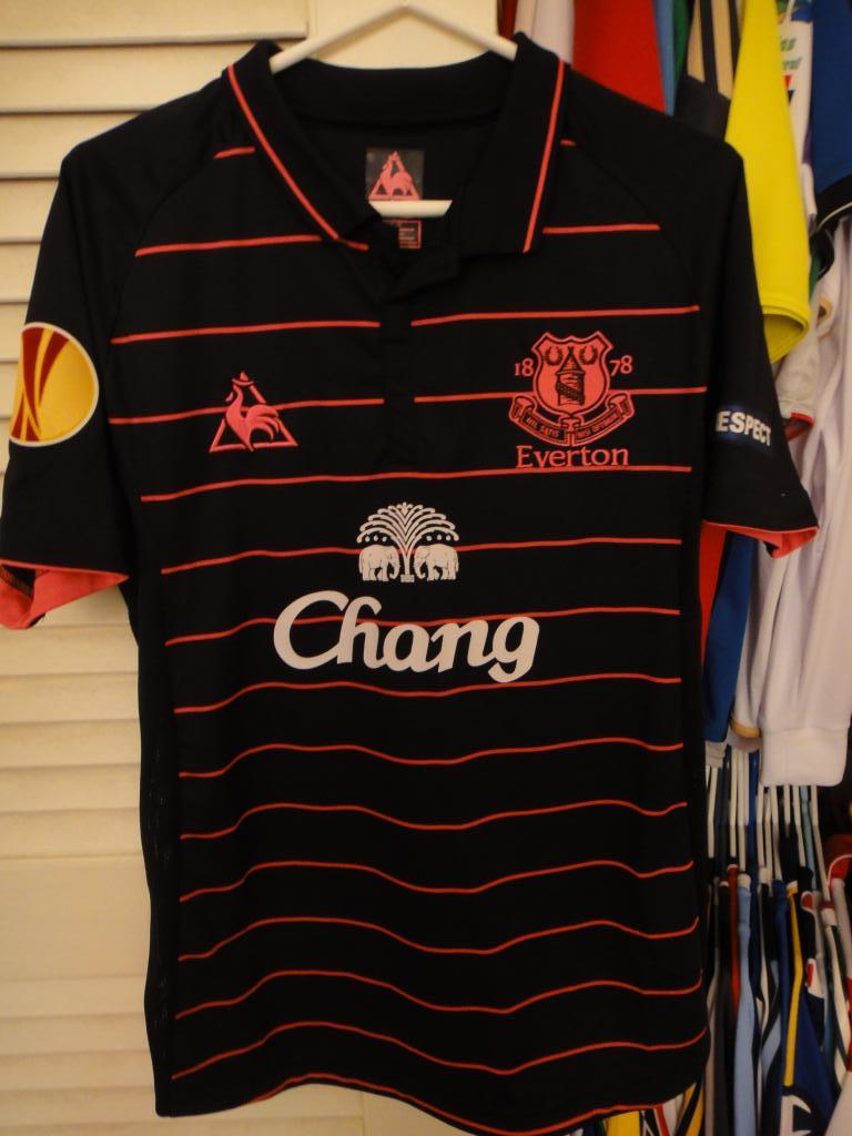 maillot everton fc exterieur 2009-2010 rétro