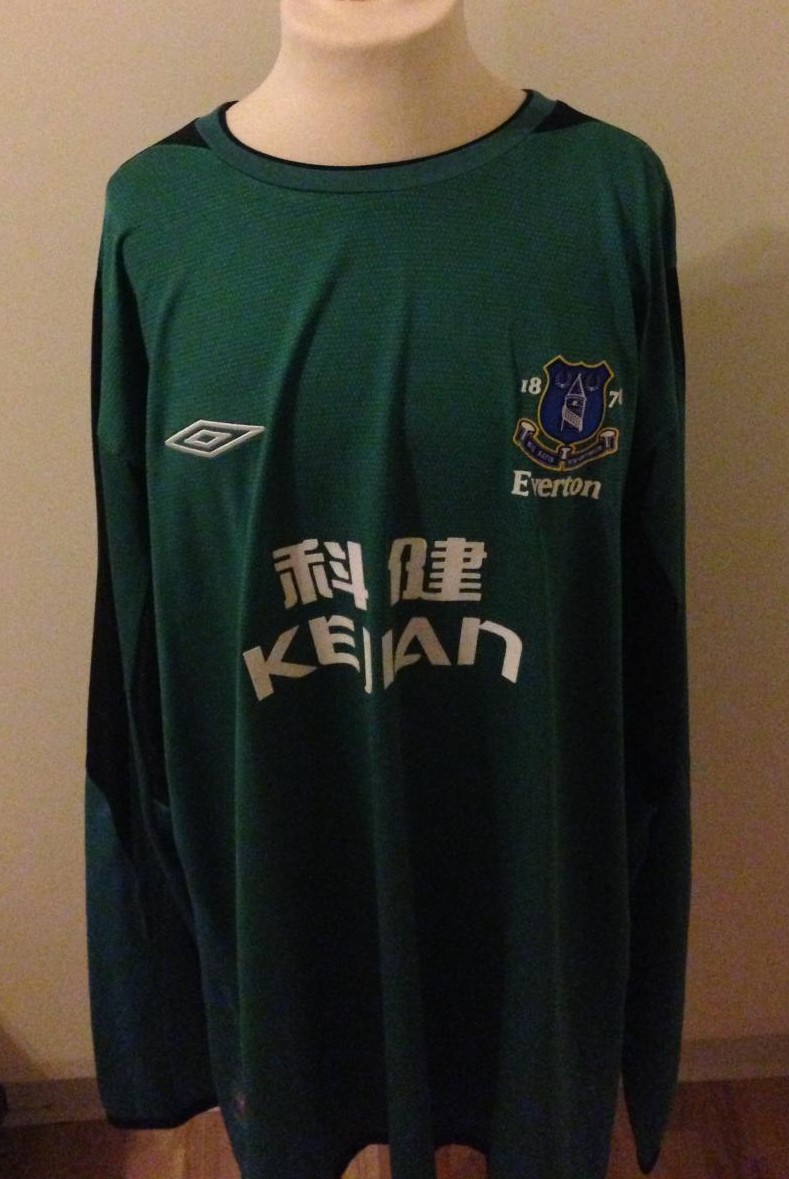 maillot everton fc gardien 2004 pas cher