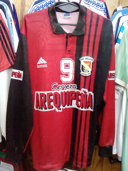 maillot fbc melgar domicile 1996-1997 rétro