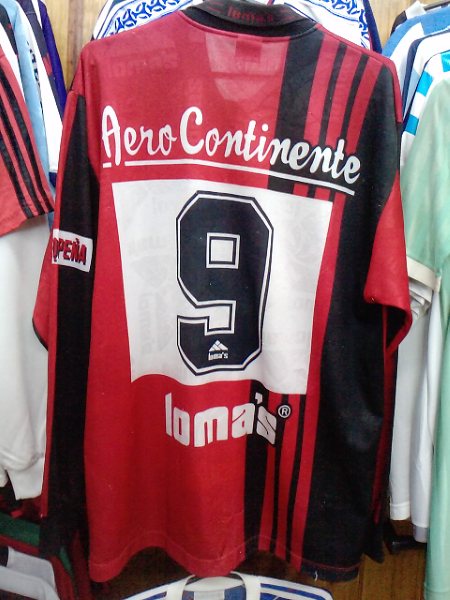 maillot fbc melgar domicile 1996-1997 rétro