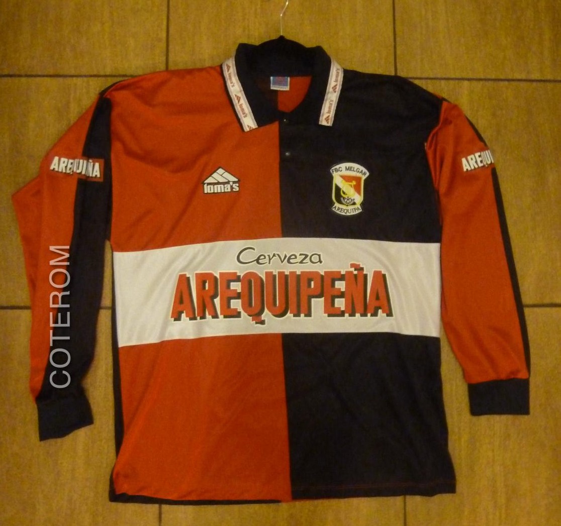 maillot fbc melgar domicile 1996 pas cher