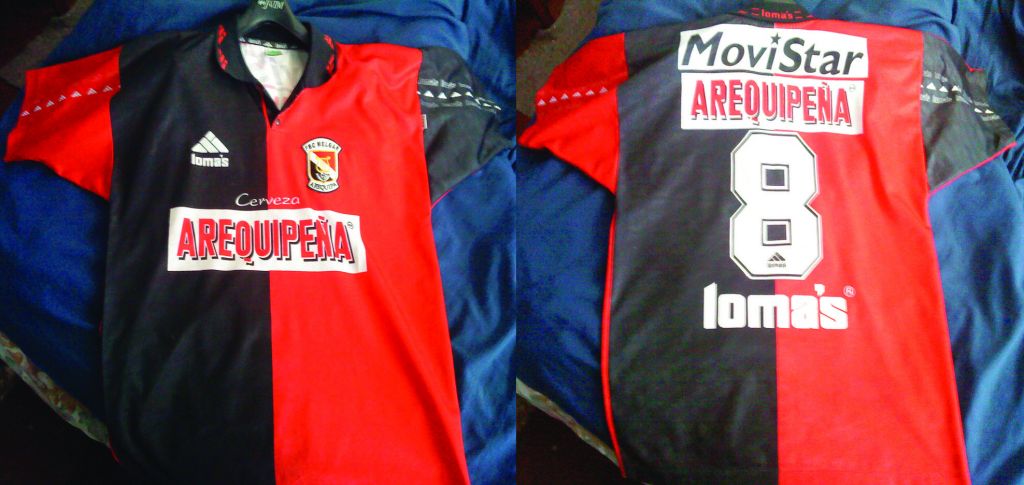 maillot fbc melgar domicile 1999 rétro