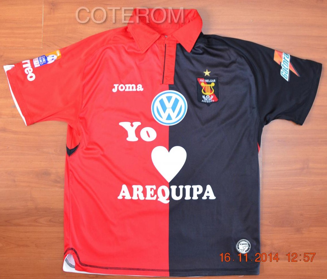 maillot fbc melgar domicile 2010 pas cher