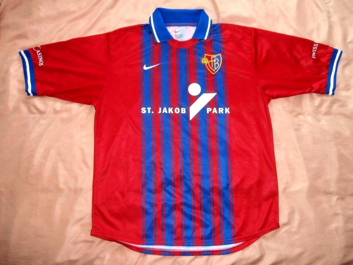 maillot fc bale domicile 1999-2000 pas cher