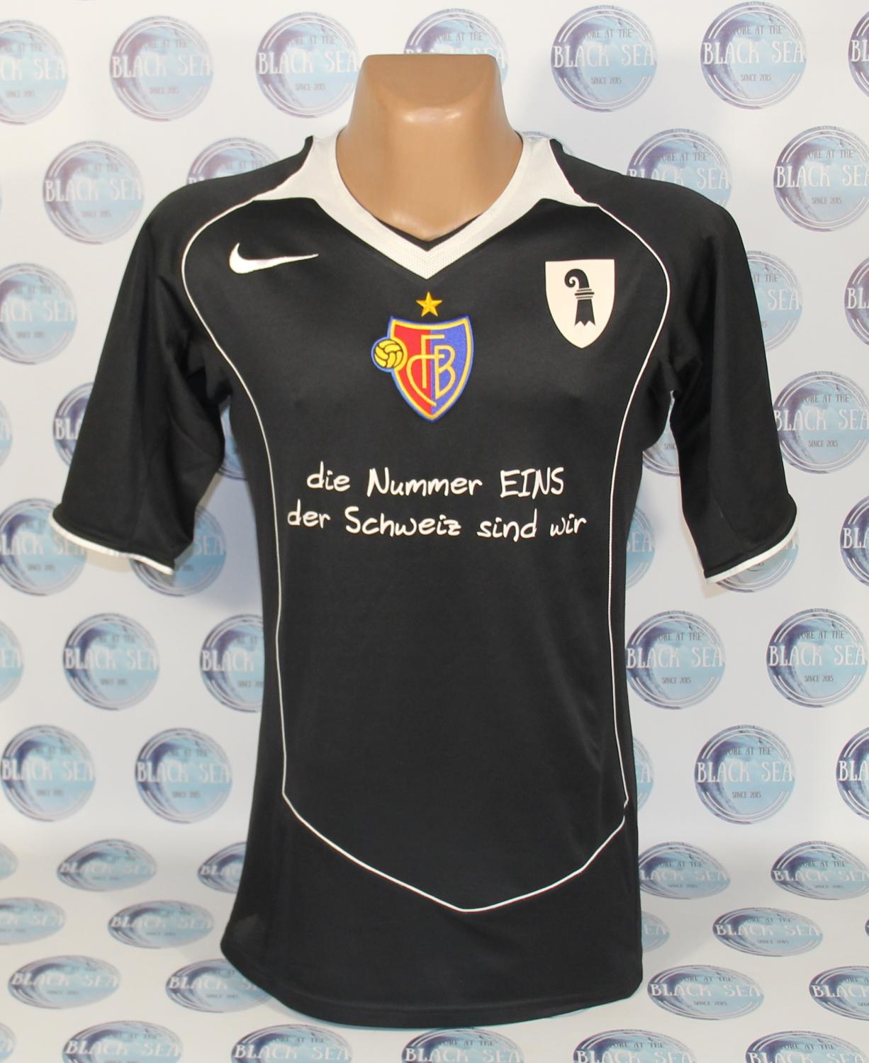 maillot fc bale particulier 2005-2006 rétro