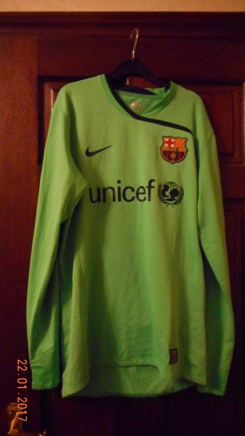 maillot fc barcelone gardien 2008-2009 pas cher