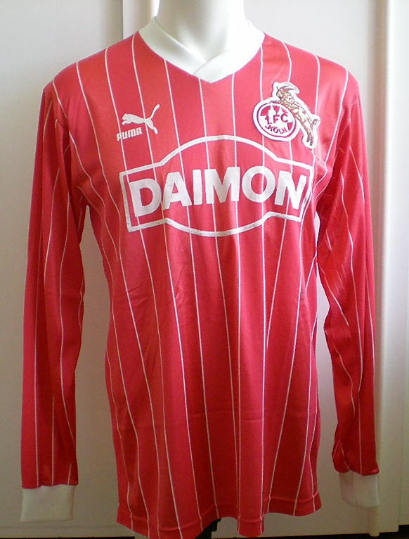 maillot fc cologne domicile 1985-1986 pas cher