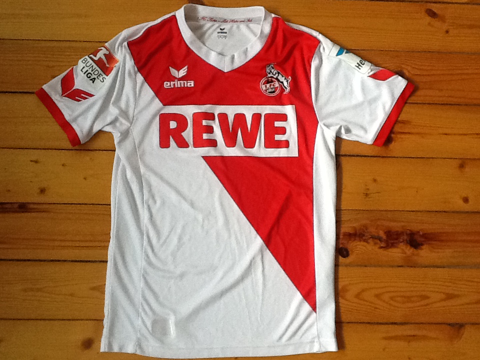 maillot fc cologne domicile 2012-2013 rétro