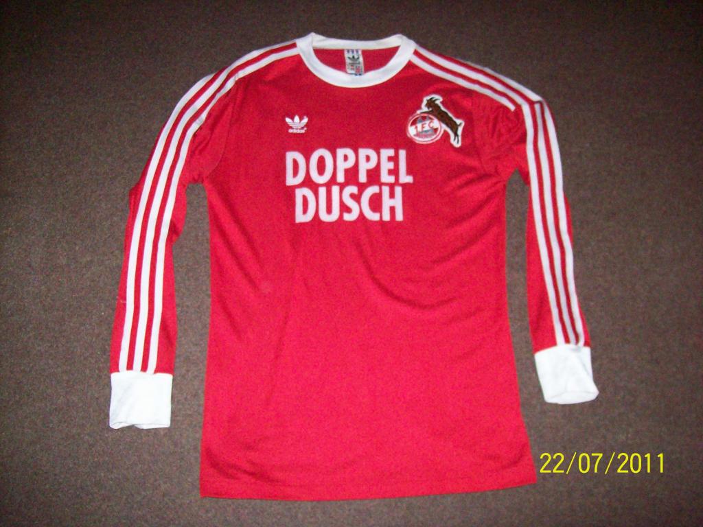 maillot fc cologne exterieur 1982-1983 rétro