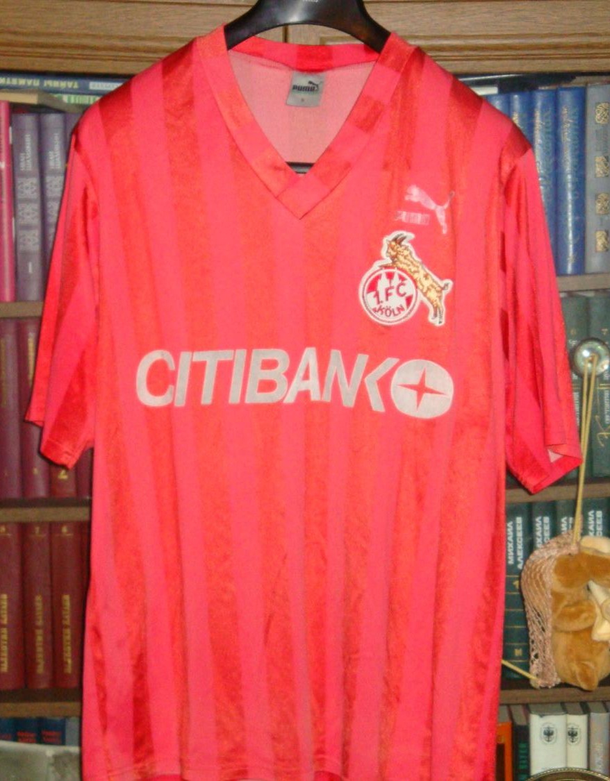 maillot fc cologne réplique 1991-1992 pas cher