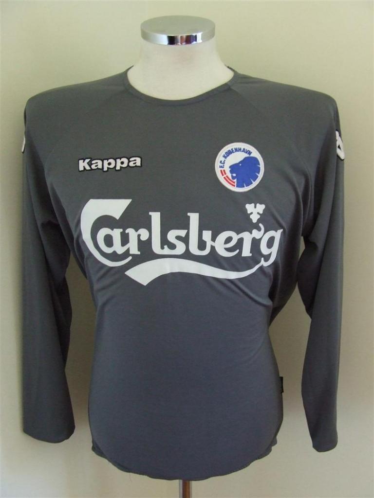 maillot fc copenhague gardien 2006-2007 rétro