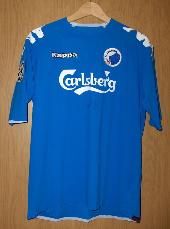 maillot fc copenhague particulier 2006-2007 rétro