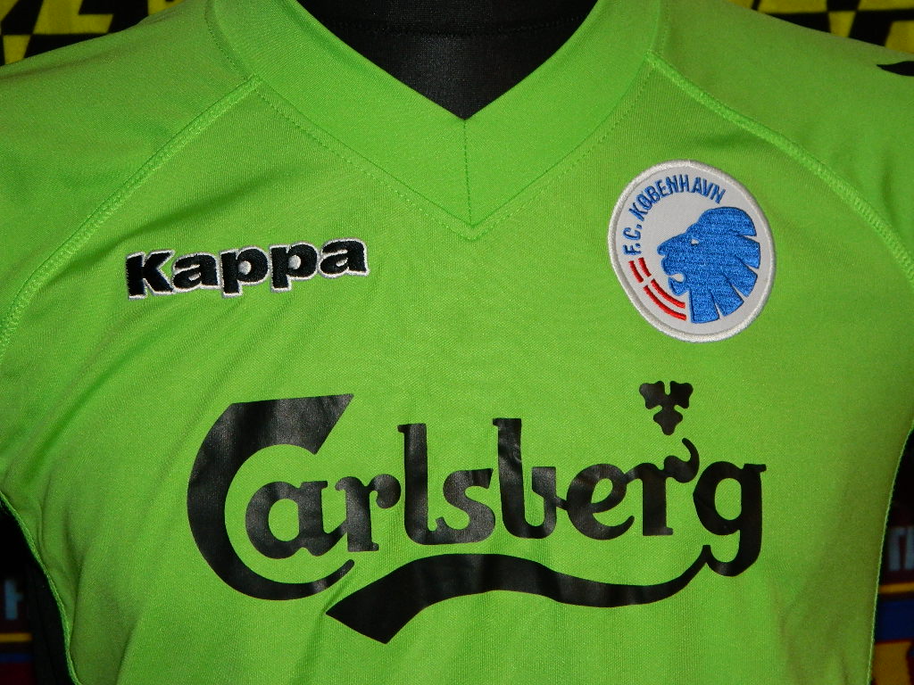 maillot fc copenhague third 2007-2008 rétro