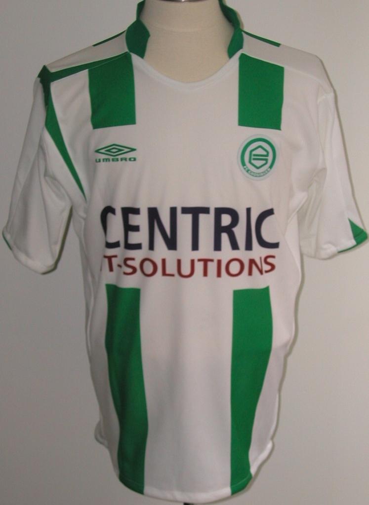 maillot fc groningen domicile 2006-2007 rétro