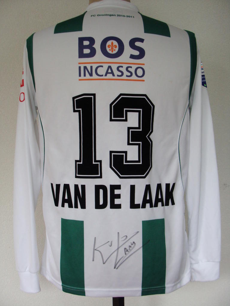 maillot fc groningen domicile 2010-2011 rétro