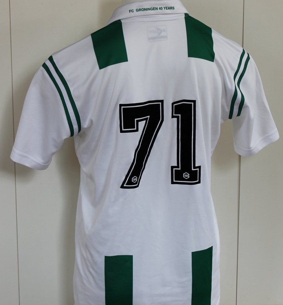 maillot fc groningen domicile 2011-2012 rétro